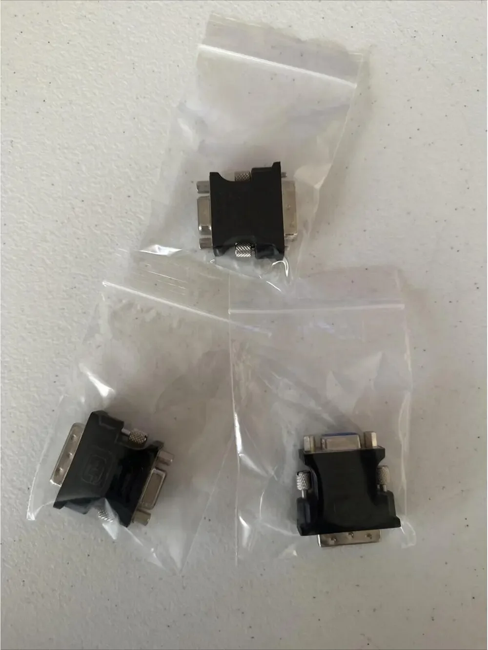 3 Pack Dell Wyse DVI Male to VGA Female Video Adapter WJNY3 0WJNY3 CN-0WJNY3